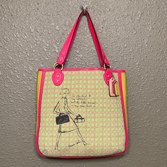 Coach Handbags - COACH POPPY BONNIE CASHIN PLAID TOTE